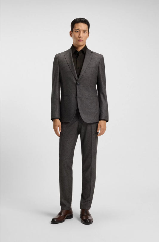 SLIM-FIT SHIRT IN MERCERISED COTTON