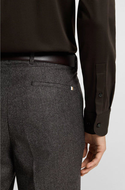 SLIM-FIT SHIRT IN MERCERISED COTTON