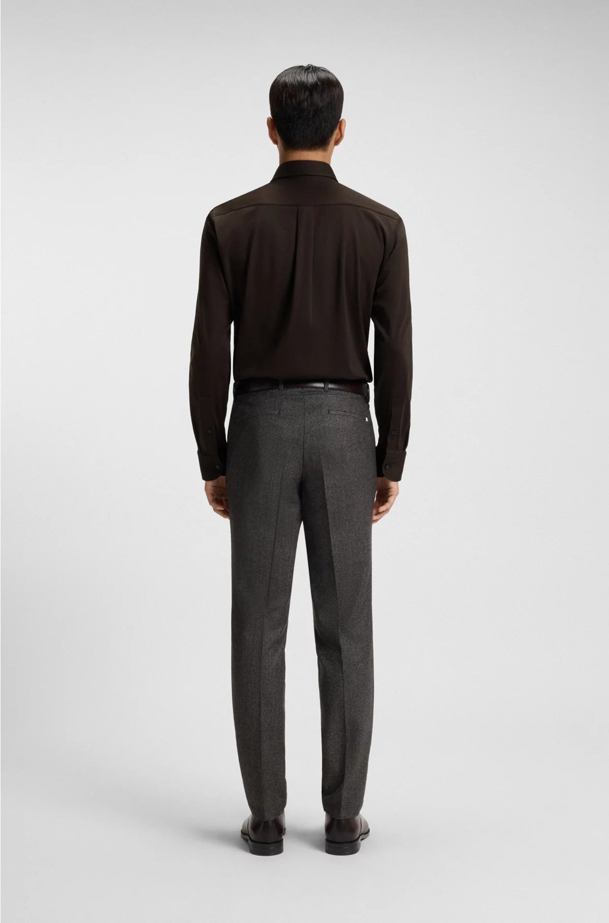 SLIM-FIT SHIRT IN MERCERISED COTTON