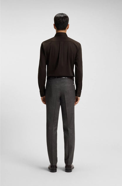 SLIM-FIT SHIRT IN MERCERISED COTTON