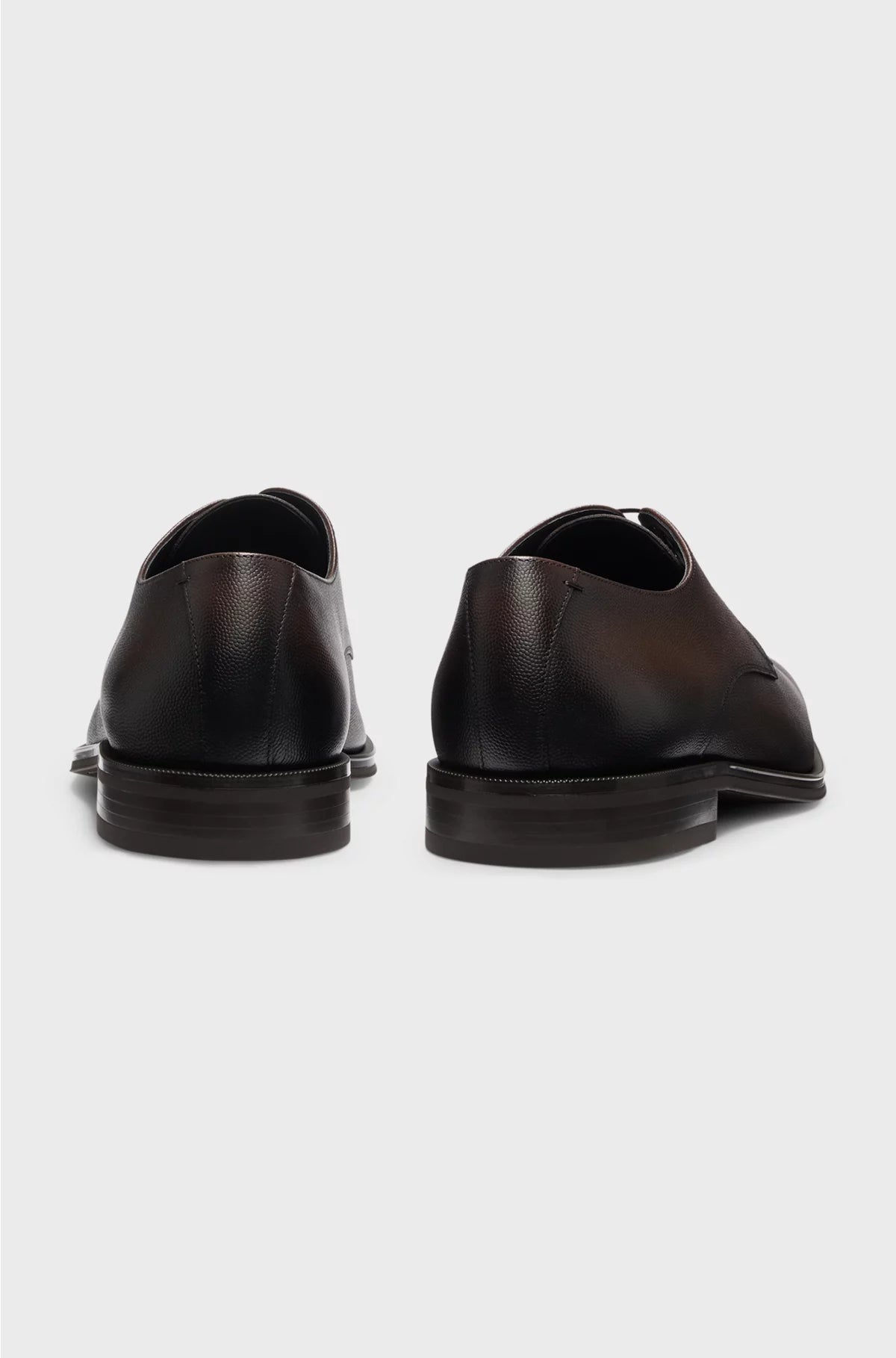 ITALIAN-MADE DERBY SHOES IN PATTERNED LEATHER