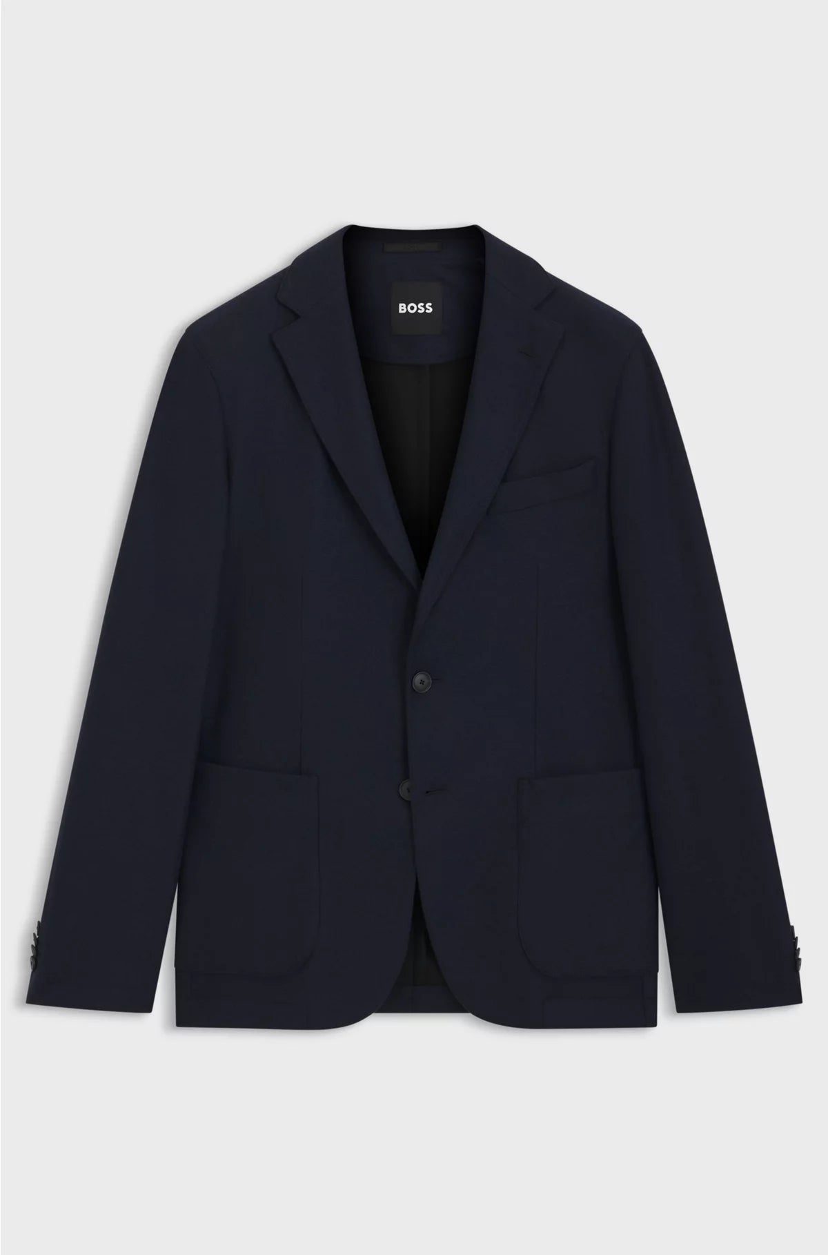 SLIM-FIT BLAZER IN BRUSHED STRETCH FLANNEL