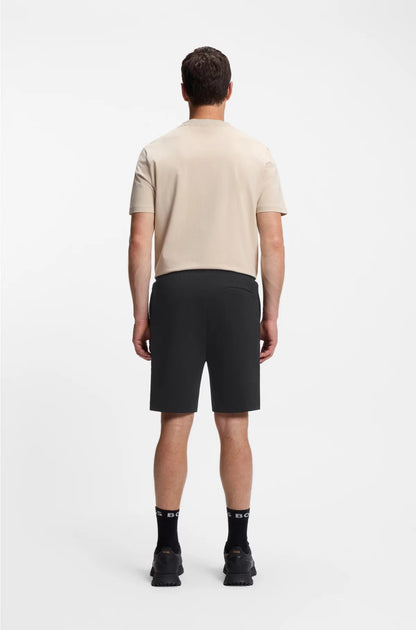COTTON-BLEND SHORTS WITH DOUBLE B MONOGRAM