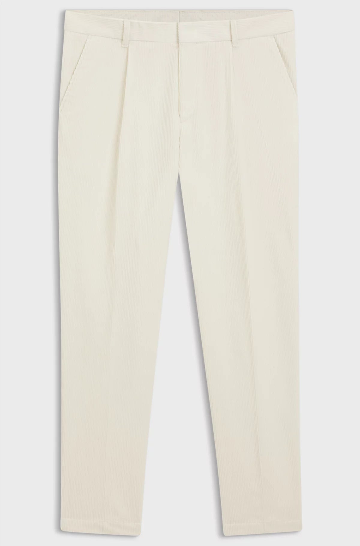 TAPERED-FIT TROUSERS IN STRETCH-COTTON CORDUROY
