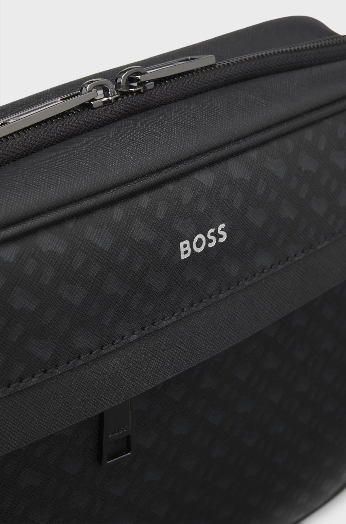 MONOGRAM WASHBAG WITH FOIL-EMBOSSED LOGO
