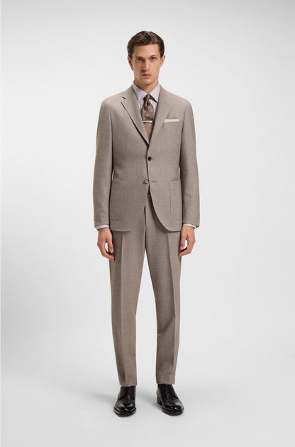 SLIM-FIT SHIRT IN AN ITALIAN-MADE COTTON BLEND