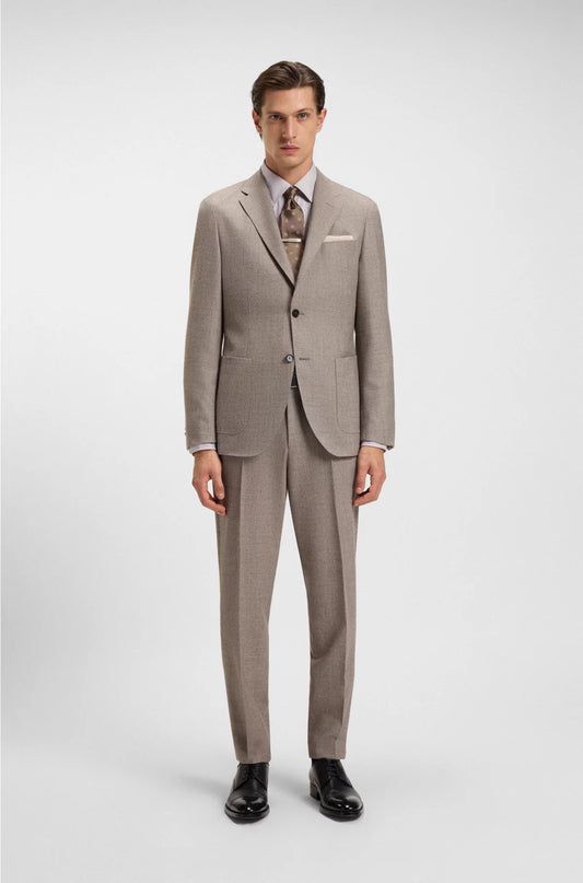 SLIM-FIT SHIRT IN AN ITALIAN-MADE COTTON BLEND