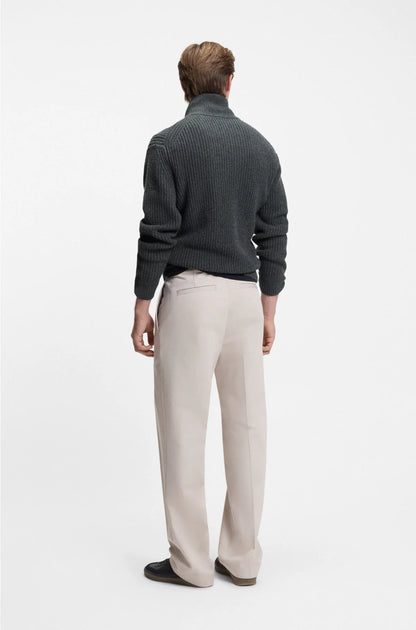 ZIP-UP CARDIGAN IN WOOL AND CASHMERE
