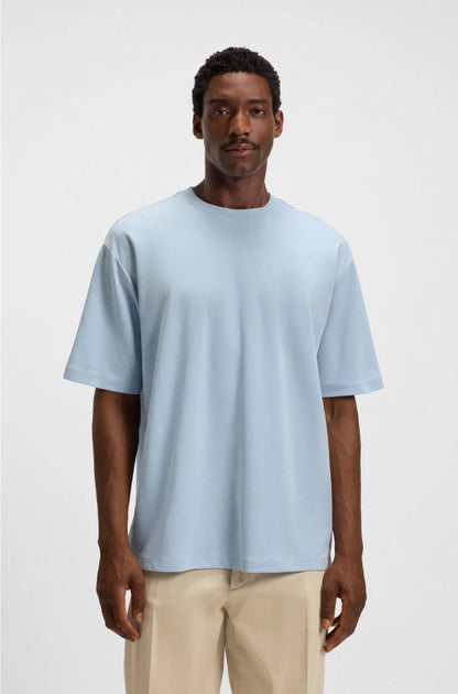 RELAXED-FIT COTTON-BLEND T-SHIRT
