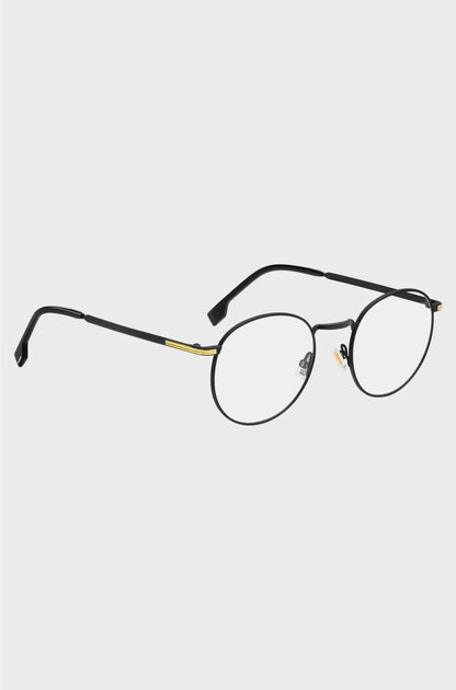 BLACK-STEEL OPTICAL FRAMES WITH SIGNATURE HARDWARE