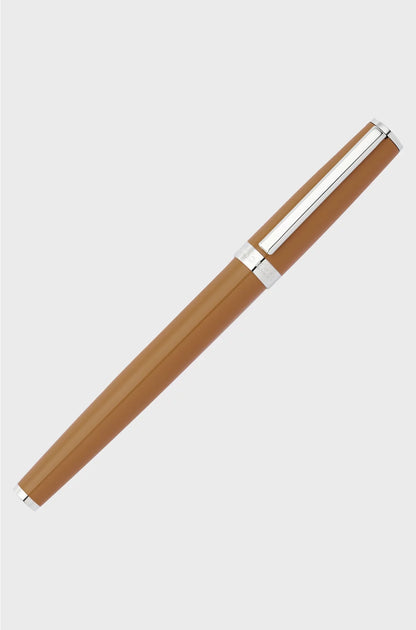 ROLLERBALL PEN WITH CAMEL LACQUER FINISH