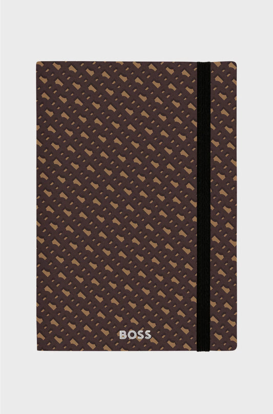 CAMEL A5 NOTEBOOK WITH MONOGRAM PATTERN