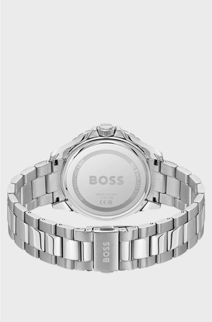 TROPER SPORT GREEN-DIAL WATCH WITH STEEL BRACELET