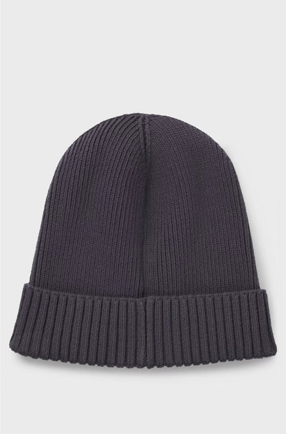 EQUESTRIAN FISHERMAN BEANIE HAT IN COTTON