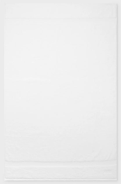 LOGO-EMBROIDERED BATH SHEET IN AEGEAN COTTON