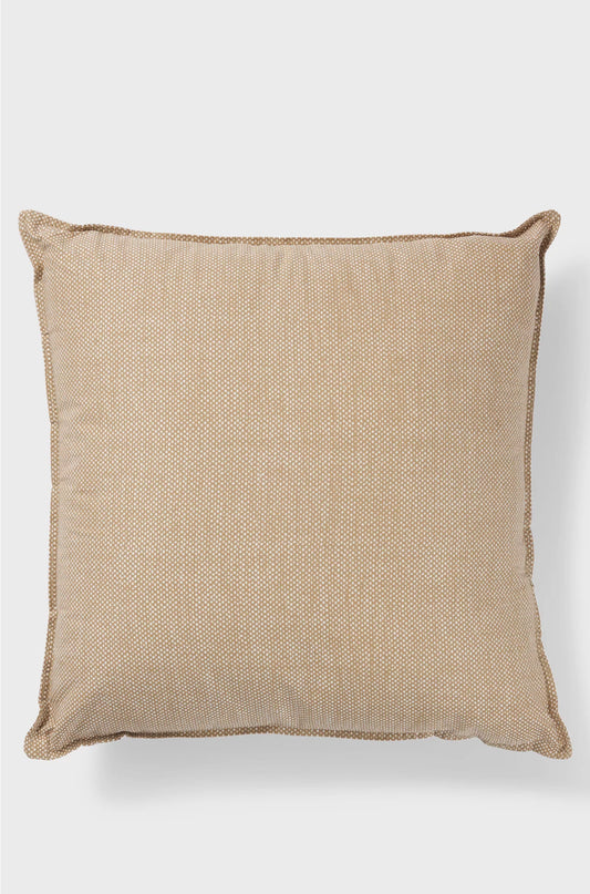 PRINTED CUSHION WITH LOGO AND SIGNATURE STRIPE
