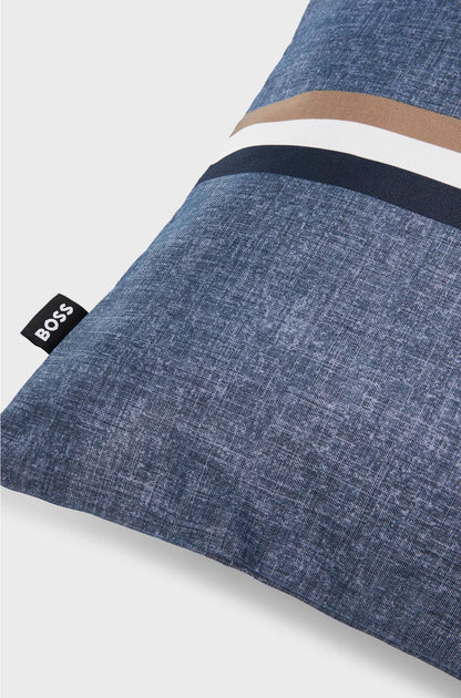WATERPROOF OUTDOOR CUSHION COVER WITH SIGNATURE STRIPE