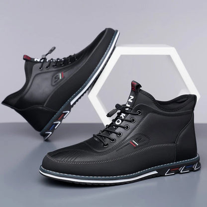 Men’s Classic Leather Business & Casual Shoes – Comfortable Everyday Wear